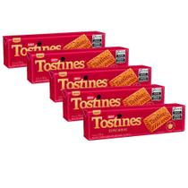 Biscoitos Tostines Caramelizado Kit 5 Pacotes De 150G Biscoitos Tostines Caramelizado Kit 5 Pacotes De 150G