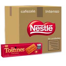 Biscoitos Tostines Caramelizado Kit 54 Pacotes De 150G