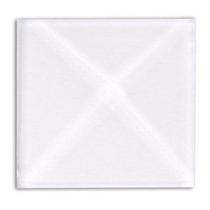Biséis de Vidro Transparente Quadrados 3x3 cm - Pacote com 10