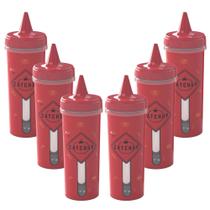 Bisnaga de ketchup 250ml com 6 unidades Plasutil ref.8705 Bisnaga de ketchup 250ml com 6 unidades Plasutil ref.8705