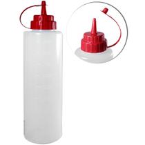Bisnaga De Plastico Profissional Lisa Para Ketchup 1L - PLASDURAN Bisnaga De Plastico Profissional Lisa Para Ketchup 1L - PLASDURAN