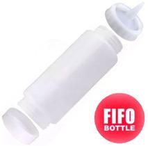 Bisnaga FIFO Bootle Canadá Original 473ml Tipo Para Molhos e Caldas Com Bico de PRECISÃO