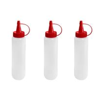 Bisnaga Flex Profissional 400ml Molhos Hamburgueria Kit 3 Unidades Bisnaga Flex Profissional 400ml Molhos Hamburgueria Kit 3 Unidades
