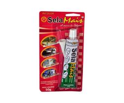 Bisnaga Incolor Sela Mais Cola Adere Veda Sela 50 G