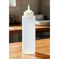 Bisnaga Profissional 1 Litro com Marcador Molhos Chef Line