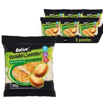 Bisnaguinha Multigraos Belive Sem Gluten 200G (6 Pacotes)