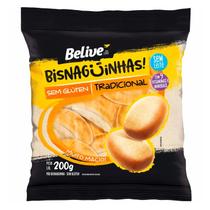 Bisnaguinha Tradicional Belive Sem Gluten 200g