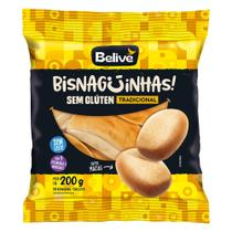 Bisnaguinhas Belive Tradicional Sem Glúten 200g
