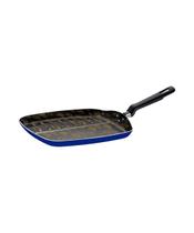 Bistequeira Tramontina Groovy Breakfast Antiaderente Azul 26CM Bistequeira Tramontina Groovy Breakfast Antiaderente Azul 26CM