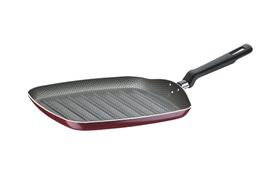 Bistequeira Tramontina Loreto Alumínio Revestimento Antiaderente Starflon 26 cm 1,0 L Vermelha Bistequeira Tramontina Loreto Alumínio Revestimento Antiaderente Starflon 26 cm 1,0 L Vermelha