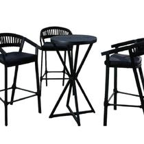 Bistrô com 3 Banquetas Itália Bistrô com 3 Banquetas Itália