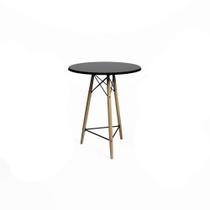 Bistrô Eames Barcelona Tampo Preto 60 cm