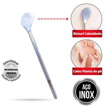 Bisturi Calosidade Plantar tira Calos Podologia Pedicure Aço Inox Bisturi Calosidade Plantar tira Calos Podologia Pedicure Aço Inox