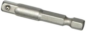 Bit Bowl Best Way Tools B84071 1/4" Cuadrado x Hex 1/4" x 5 cm