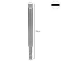 Bit Fenda C/Rebaixo 1/4X100 8mm