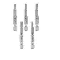 Bit Hexagonal de 5mm x 50mm com 5 Unidades SATA-ST59355 Bit Hexagonal de 5mm x 50mm com 5 Unidades SATA-ST59355