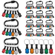 Bit Holder TKSDWBLTY 90 unidades em liga de alumínio com haste hexagonal de 1/4 de polegada