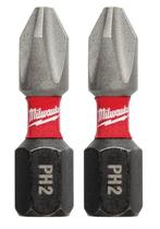 Bit Philips Ph2 X 25Mm 2 Peças 48-32-4412 Milwaukee Unica Bit Philips Ph2 X 25Mm 2 Peças 48-32-4412 Milwaukee Unica