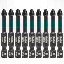 Bit Phillips Impacto Com Encaixe 1/4Pol 50Mm -St59703 Sata