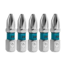 Bit Phillips PH2 25mm 5pcs Aço Japonês S2 Gross 1155155 Bit Phillips PH2 25mm 5pcs Aço Japonês S2 Gross 1155155