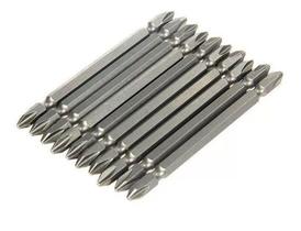 Bit Ponta Dupla Ph2 Torque Alto 65mm 10un Paraf. Wurth