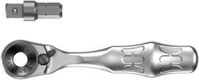 Bit Ratchet Wera 8001 A 1/4 Square Drive 60 dentes 1/4 hexagonal