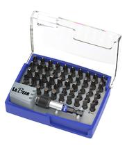 Bit Set LaBear de 51 peças em aço S2 à prova de temperatura com suporte