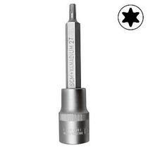 Bit Soquete Torx Longo T27 Longo com encaixe 1/2"