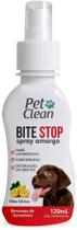 Bite stop spray amargo pet clean 120 ml