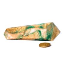 Biterminado Jadeita Verde Sextavado 10 a 11cm Tipo B Biterminado Jadeita Verde Sextavado 10 a 11cm Tipo B