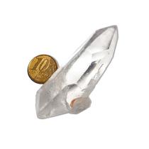 BiTerminado Quartzo Cristal Natural Retificado 70 a 80mm 95g BiTerminado Quartzo Cristal Natural Retificado 70 a 80mm 95g