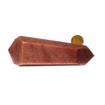 Biterminado Quartzo Vermelho Sextavado 12 a 13cm Tipo B Biterminado Quartzo Vermelho Sextavado 12 a 13cm Tipo B