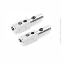 Bitola pespontadeira 2 agulhas alternada, deslgável 150830 1/4' (par)