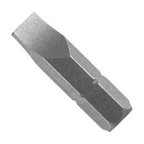 Bits de acionamento com fenda Diablo SL8-10 1" de comprimento, pacote com 2 Bits de acionamento com fenda Diablo SL8-10 1" de comprimento, pacote com 2