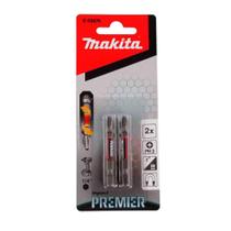 Bits de Torção Dupla PH2 50mm E-03274 02 Unidades Makita