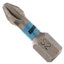 Bits de Torção para Ferramentas de Impacto PZ2 x 25mm com 10 Unidades GROSS-1148455 Bits de Torção para Ferramentas de Impacto PZ2 x 25mm com 10 Unidades GROSS-1148455