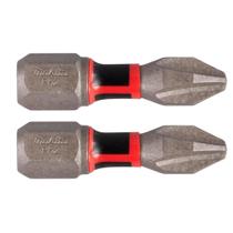 Bits de Torção Phillips Nº 2 Ph2 25mm Impact Premier Makita E-03137 - com 2 Bits