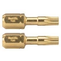 Bits de Torção Torx T20 25mm Makita Impact Gold B-28416 com 2 Bits