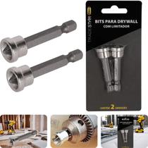Bits Drywall 1/4" Phillips PH2 Limitador 50 mm 2 Unidades Tradestar