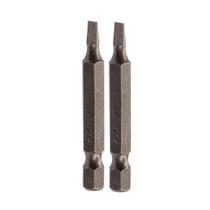 Bits Fenda 50mm Cromo Vanádio 2 Unidades MTX 1/4 Polegada Bits Fenda 50mm Cromo Vanádio 2 Unidades MTX 1/4 Polegada