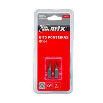 Bits fenda sl4, cromo vanadio, 25mm, 2pcs // mtx