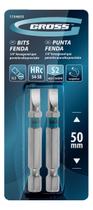 Bits Fenda Sl5 Aco Cromo 50mm 2pcs Gross