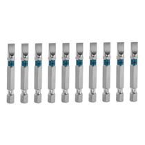 Bits fenda sl6, aco cromo molibdenio, 50mm, 10pcs // gross Bits fenda sl6, aco cromo molibdenio, 50mm, 10pcs // gross