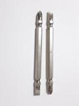 BITS LONGO Phillips E Fenda IMANTADO PARA PARAFUSADEIRA C/ 2 pç Aço Ph2 PHillips E Fenda