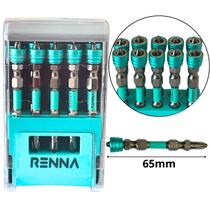 Bits Magnético Ponteira Philips Ph2 10Un. Para Parafusadeira