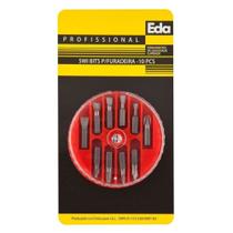 Bits Para Furadeira Eda Kit Com 10 Peças