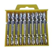 Bits para Parafusadeira Dupla Philips 65 mm. com 10 peças Idea