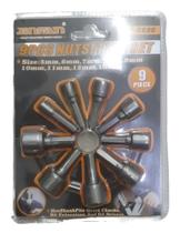 Bits Para Parafusadeira Sextavado Canhão 9pç Bits 5mm A 13mm