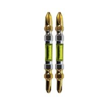 Bits para Parafusadeira Super Pro Ph1 e Ph2 Duplos 65mm Jogo com 2 Peças Dtools Bits para Parafusadeira Super Pro Ph1 e Ph2 Duplos 65mm Jogo com 2 Peças Dtools