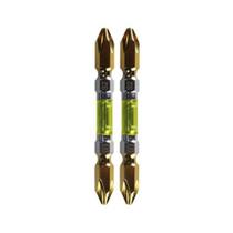 Bits PH2 Duplo 65mm Super Pro para Uso Industrial - 2 Peças - Ponta Magnética